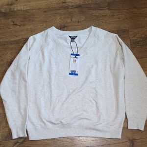 Buffalo David Bitton Light Gray Crewneck Sweater